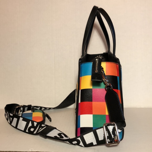 KARL LAGERFELD Colorful Tote Bag NWT